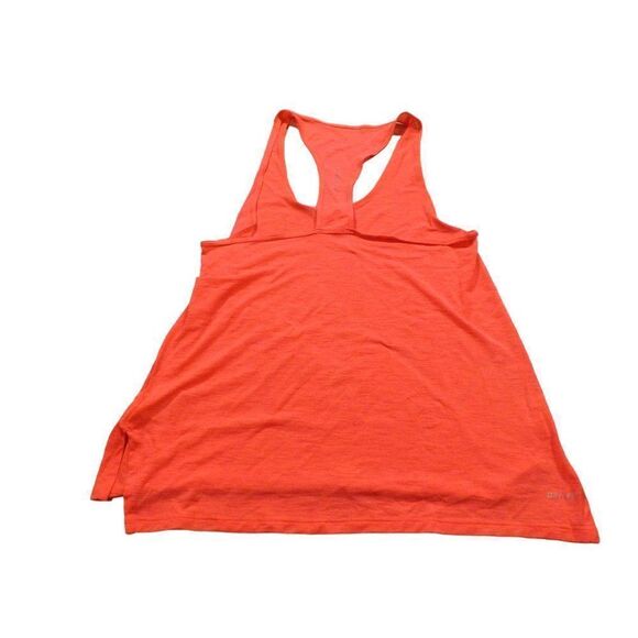 Nike Tank Top‎ Women Sz M Dri Fit Activewear Pink With Gray Swoosh - Picture 6 of 7